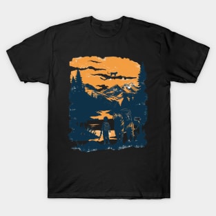 Calvin and Hobbes A Cosmic Journey T-Shirt